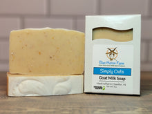 Load image into Gallery viewer, Simply Oats Unscented Goat Milk Bar Soap