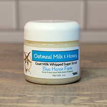 Load image into Gallery viewer, Oatmeal Milk and Honey Whipped Sugar Scrub