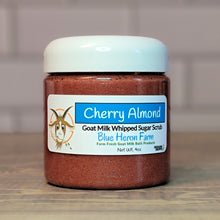 Load image into Gallery viewer, Cherry Almond Goat Milk Whipped Sugar Scrub
