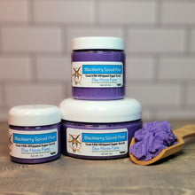 Load image into Gallery viewer, Blackberry Fizz Goat Milk Whipped Sugar Scrub