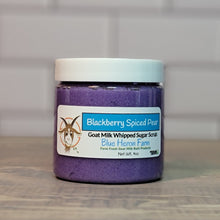 Load image into Gallery viewer, Blackberry Fizz Goat Milk Whipped Sugar Scrub