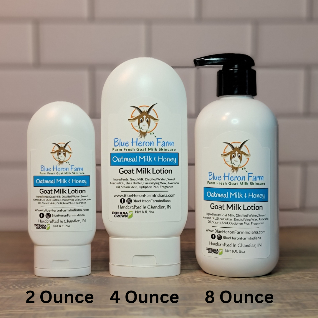 Cherry Almond Goat Milk Lotion – Blue Heron Farm Indiana