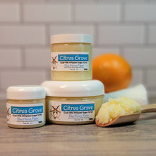 Load image into Gallery viewer, Citrus Grove Goat Milk Whipped Sugar Scrub