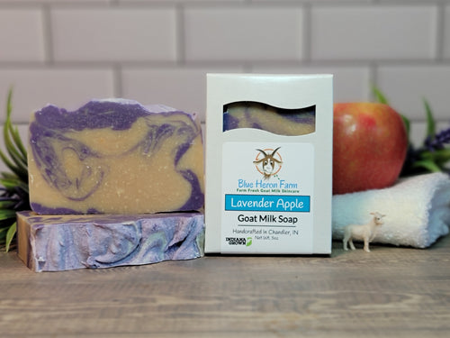 Lavender Apple Goat Milk Soap