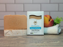 Load image into Gallery viewer, Peach Perfection Goat Milk Soap