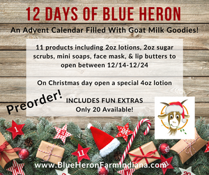 Twelve Days Of Blue Heron Advent Box