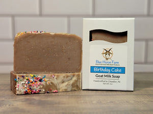 Birthday Cake Goat Milk Soap