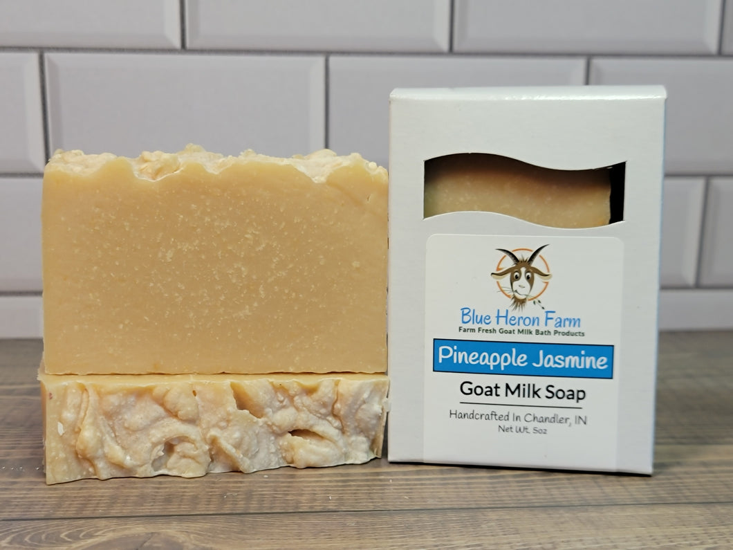 Pineapple Jasmine Goat Milk Soap