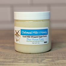 Load image into Gallery viewer, Oatmeal Milk and Honey Whipped Sugar Scrub
