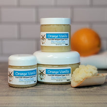 Load image into Gallery viewer, Orange Vanilla Goat Milk Whipped Sugar Scrub