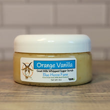 Load image into Gallery viewer, Orange Vanilla Goat Milk Whipped Sugar Scrub