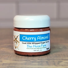 Load image into Gallery viewer, Cherry Almond Goat Milk Whipped Sugar Scrub