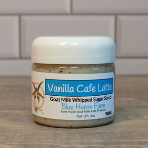 Vanilla Café Latte Goat Milk Whipped Sugar Scrub