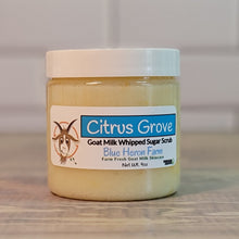 Load image into Gallery viewer, Citrus Grove Goat Milk Whipped Sugar Scrub