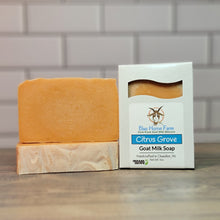 Load image into Gallery viewer, Citrus Grove Goat Milk Soap