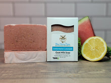 Load image into Gallery viewer, Watermelon Lemonade Goat Milk Soap
