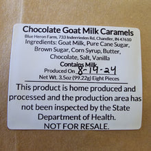 Load image into Gallery viewer, Goat Milk Caramels