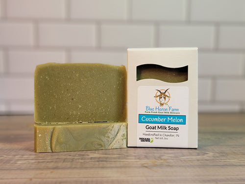 Cucumber Melon Goat Milk Soap