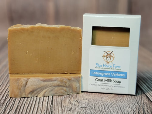 Lemongrass Verbena Goat Milk Soap