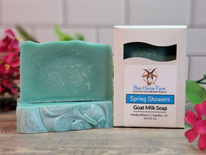 Spring Showers Goat Milk Bar Soap
