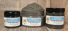 Load image into Gallery viewer, Charcoal with Tea Tree &amp; Lemongrass Goat Milk Whipped Sugar Scrub, Charcoal Sugar Scrub, Emulsified Sugar Scrub, Spa Party Favors